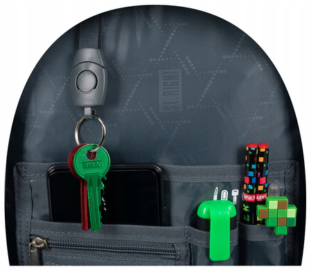 Plecak 3-komorowy ST.RIGHT BP-26 Pixel Cubes