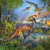 Ravensburger - Puzzle Dinozaury 3x49