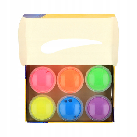 Astra Farby Fluo fluorescencyjne 6 kol x 20 ml