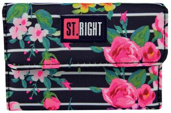 St. Majewski Portfel ST.RIGHT NW-02 Light Roses