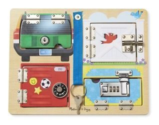 Melissa and Doug - Tablica Edukacyjna 4 Zamki