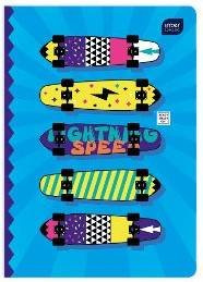 Zeszyt A5/16k Linia Podwójna Kolorowa Mix Wzorów dla Chłopca INTERDRUK