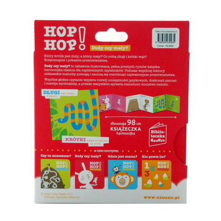 CzuCzu Hop, Hop! Duży Czy Mały?