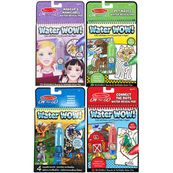 Zestaw 4 x Kolorowanka Wodna Na Prezent Melissa