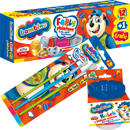 Wyprawka Bambino Szkolna Duży Zestaw do szkoły