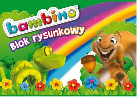 Blok Rysunkowy A4 20 Kartek Bambino
