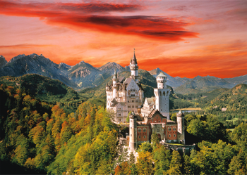 Trefl Puzzle 2000 el Zamek Neuschwanstein Bawaria