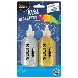 KIDEA Klej brokatowy 2 kolory 40G