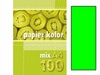 Papier ksero kolorowy A4 80 g/m2 zielony fluo 100 arkuszy