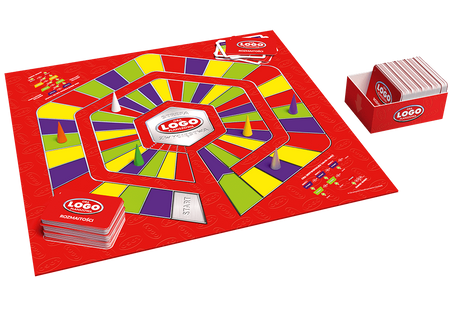 TREFL Logo Gra Planszowa Rodzinna Towarzyska Quiz