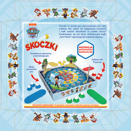 TREFL Skoczki Psi Patrol Gra Zręcznościowa