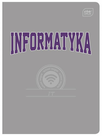 Interdruk Zeszyt tematyczny A5 60 k. kratka INFORMATYKA ściąga