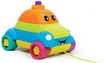 Smily Play Sorter Pojazd Do Ciągnięcia Wesołe Autko 4w1