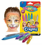 Colorino Kids Kredki do malowania twarzy 6 kol metaliczne 65917