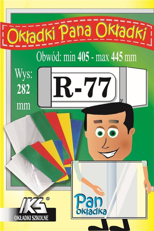 Okładka na podręczniki regulowana R-77 wys. 28,2 cm 1 szt