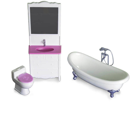 Duży Domek dla lalek z akcesoriami + Lalka + Winda