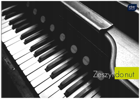 INTERDRUK Zeszyt do nut A5/16k
