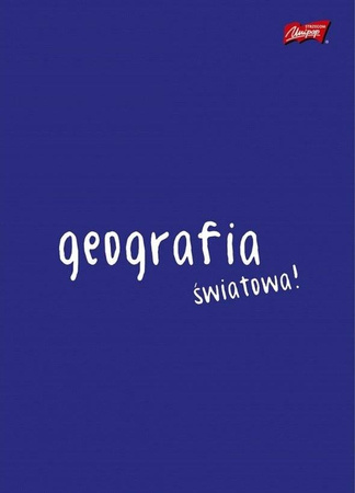 Unipap Zeszyt przedmiotowy A5/60k Kratka Geografia mix