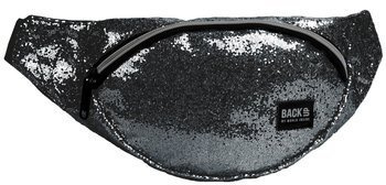 Backup Torba na Biodra Nerka Saszetka Czarna Cekinowa B56