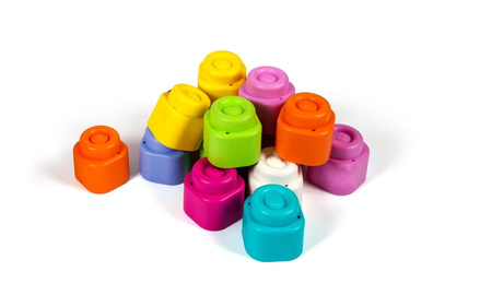 Clementoni Baby Clemmy Pachnące Klocki 48 el. 6 m-cy