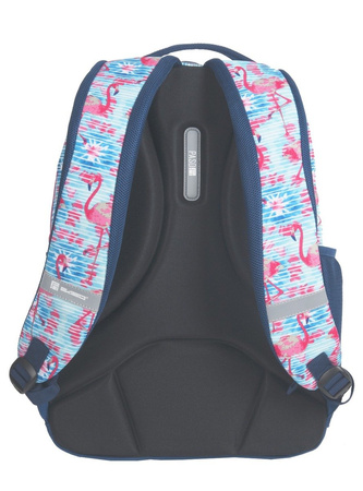 PASO Plecak Szkolny 2-komorowy 18-2706FLA Flamingi