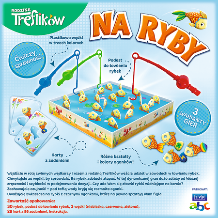 TREFL Na ryby Rodzina Treflików Gra Rodzinna