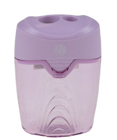 Temperówka Strugaczka 2 Otwory Astra Wave Pastelowa