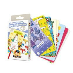 CzuCzu Fantastyczne Gry Logiczne 4+ 120 Stron