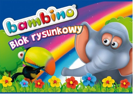 Blok Rysunkowy A4 20 Kartek Bambino