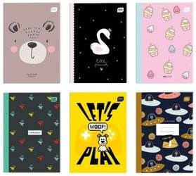 Zeszyt A4 32k kratka kolorowa m 70g UV p10 mix Cena za 1szt