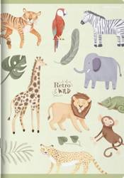 Zeszyt A5 32 k. 70g linia podwójna kolorowa