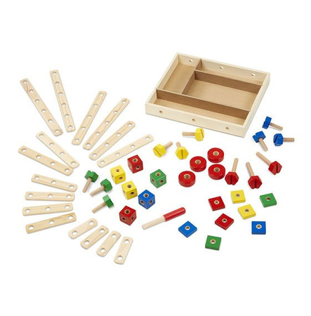 Drewniane Klocki Konstruktor - Melissa and Doug