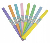 Bibuła marszczona 50 x 200cm 8 kol. mix pastelowy