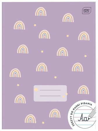 Interdruk Zeszyt A4 32k 3 linia dla dziewczynki