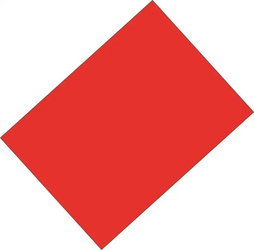 Kreska Brystol Karton A4 170g/m2 Czerwony 20 arkuszy