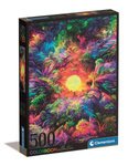 Clementoni Puzzle 500el Colorboom wschód słońca w dżungli 35518