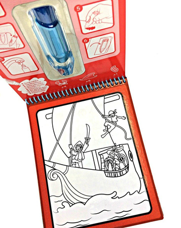 Zestaw 4 x Kolorowanka Wodna Na Prezent Melissa