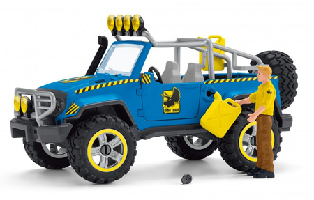 Schleich 41464 Samochód Terenowy Dinozaur Akcesoria