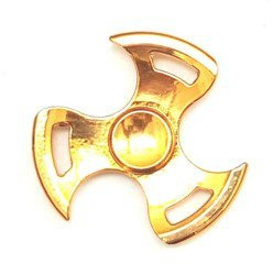 Hand Fidget Spinner Metalowy Śmigło Złoty