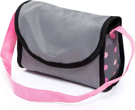 Bayer Wózek głęboki dla lalki szaro-róż. Cosy 12766AA