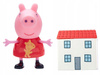 Świnka Peppa Figurka Peppa + Domek Akcesoria
