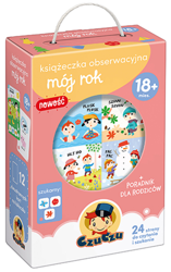 CzuCzu - Książeczka obserwacyjna Mój rok 18m+