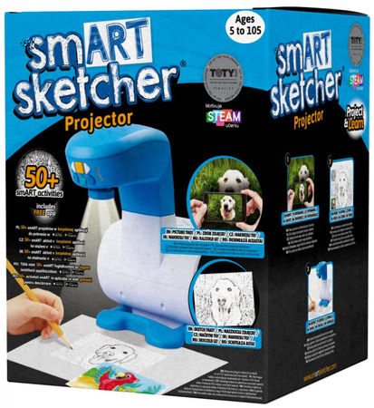 TM TOYS Smart Sketcher Projektor do Rysowania Nauka