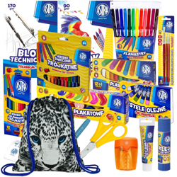 Wyprawka Szkolna Astra dla Klasy 1-3 + Worek