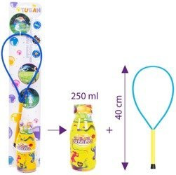 TUBAN Obręcz do Baniek Mydlanych + Płyn 0,25L