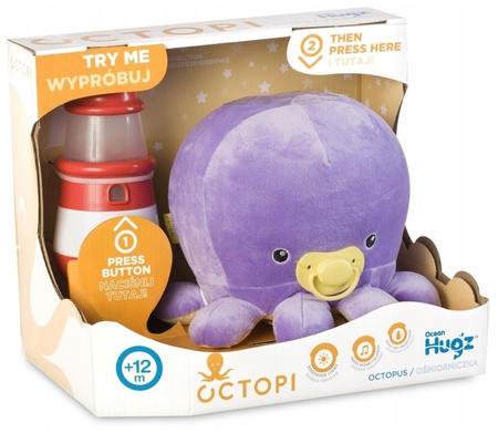 Ocean Hugzzz: Przytulanka Pozytywka Ośmiorniczka