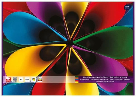Interdruk Blok techniczny kolorowy A3/20K