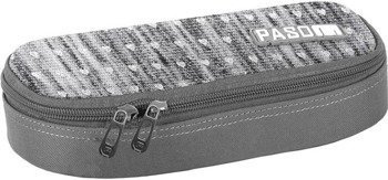 PASO Piórnik Saszetka PPMM19-013 Szare Serduszka