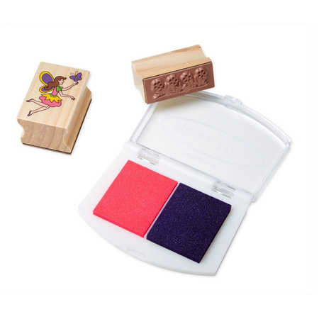 Melissa Stempelki Pieczątki Ogród Wróżek Extra