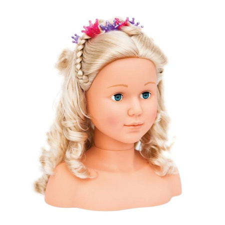 Bayer Głowa do stylizacji Czesania Blond 27cm